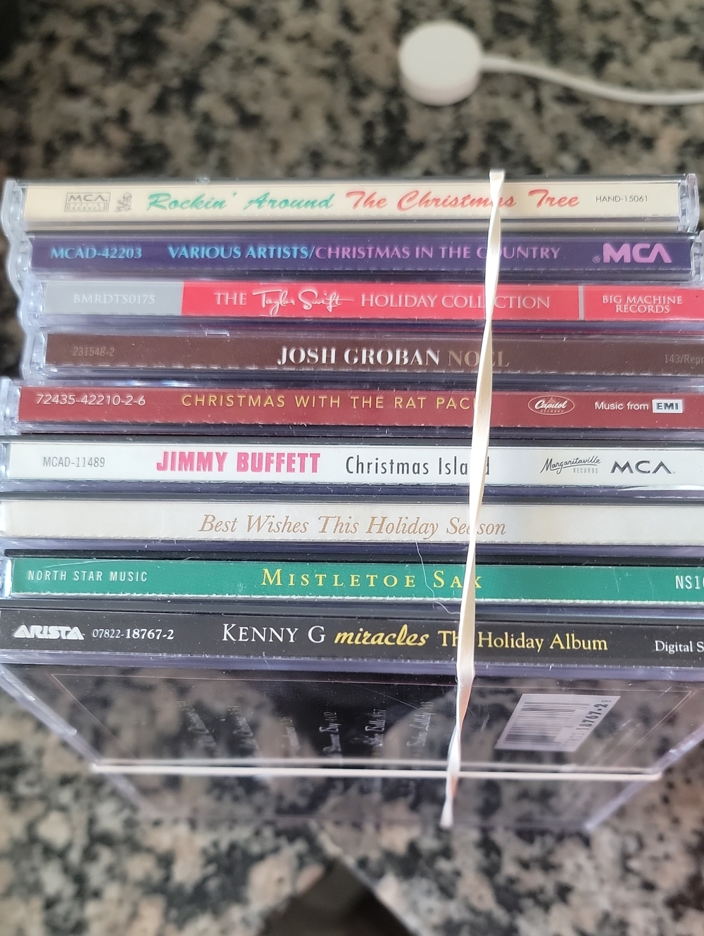 9 Christmas CDs